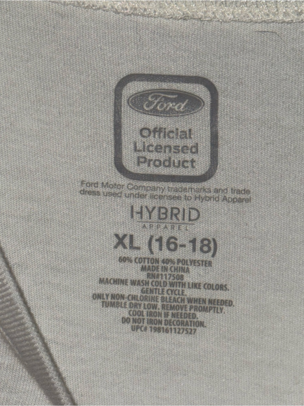 Time and Tru Women's Ford Mustang Graphic Tee Shirt XL 16-18 NWT Vintage Muscle - Picture 5 of 8